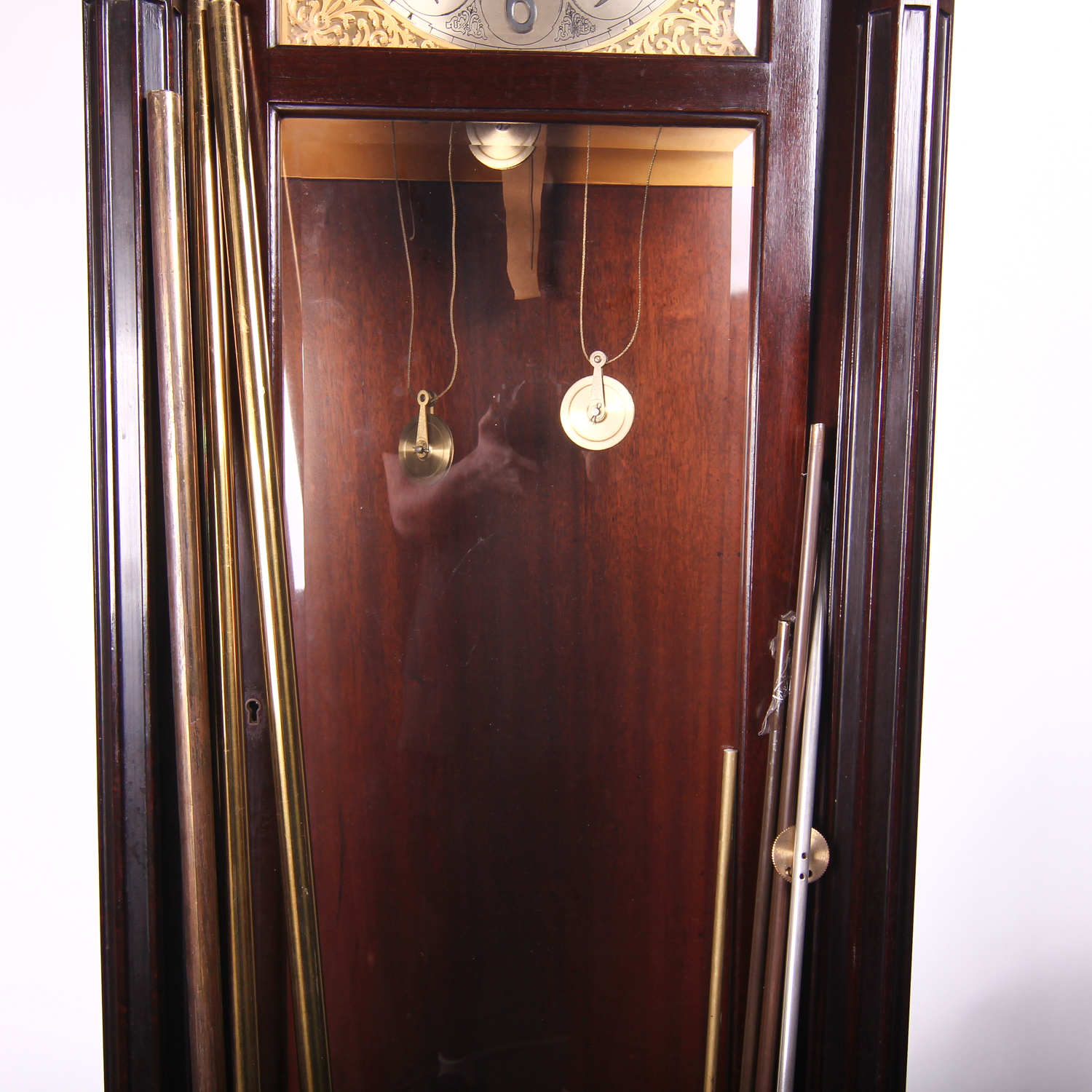 Antique Herschede Hall Clock Company Grandfather Clock