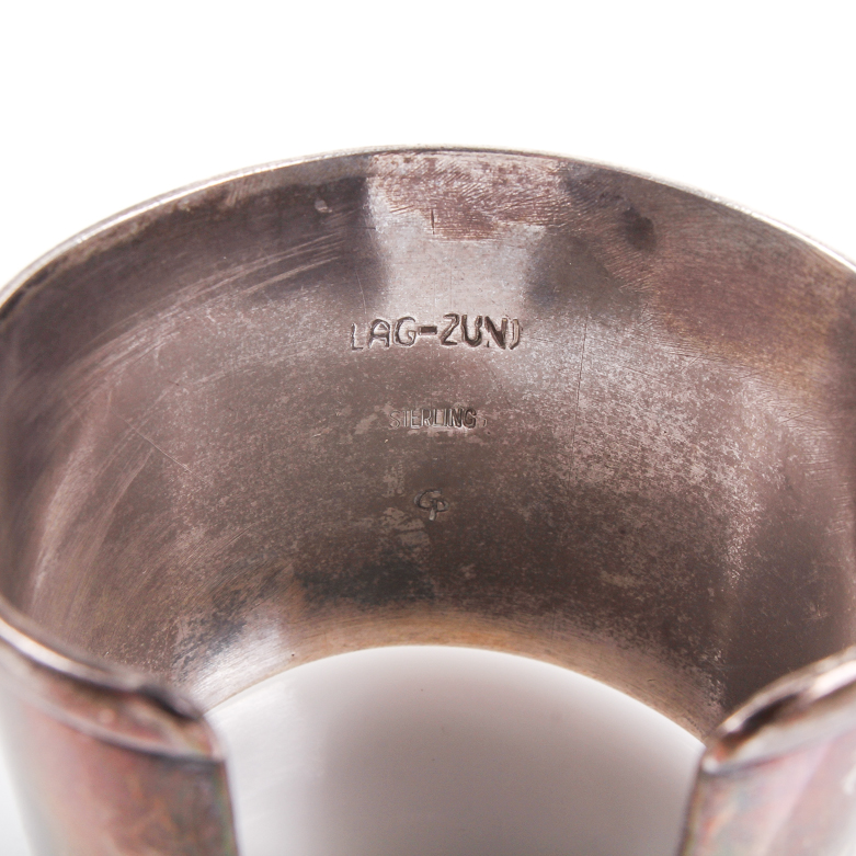 Glenn Paquin Lag-Zuni Sterling Silver Cuff Bracelet