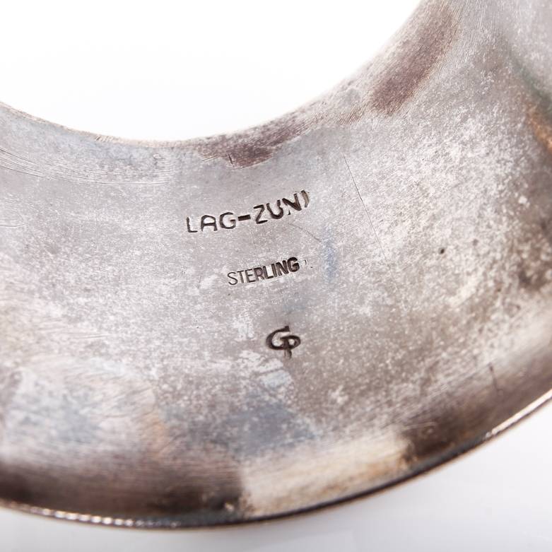 Glenn Paquin Lag-Zuni Sterling Silver Cuff Bracelet