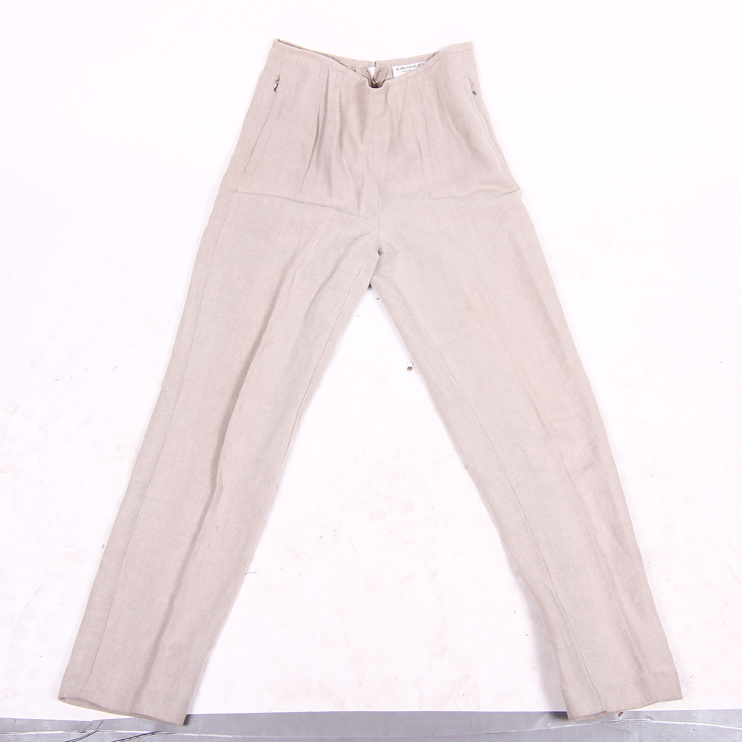 Emanuel Emanuel Ungaro Linen Pants