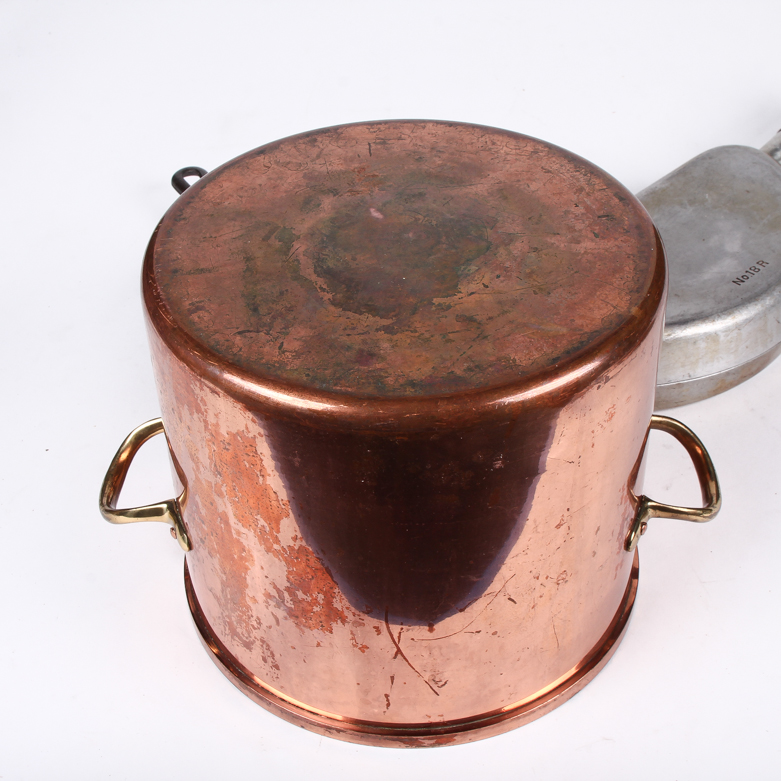 Vintage Cookware Including Griswold Cast Iron and Copper