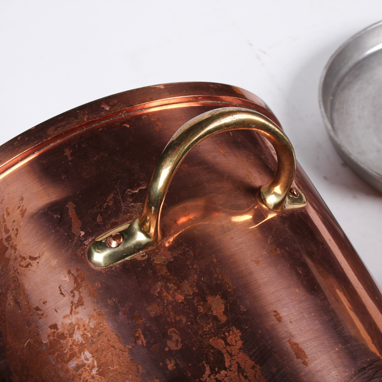 Vintage Cookware Including Griswold Cast Iron and Copper