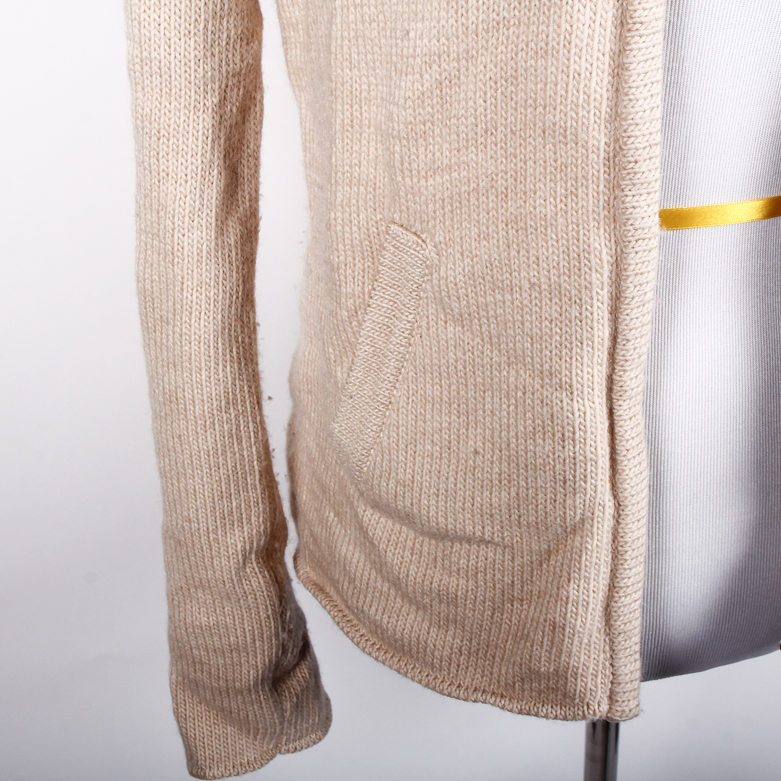 Philosophy Di Albert Ferretti Sweater with Detachable Pony Hair Collar