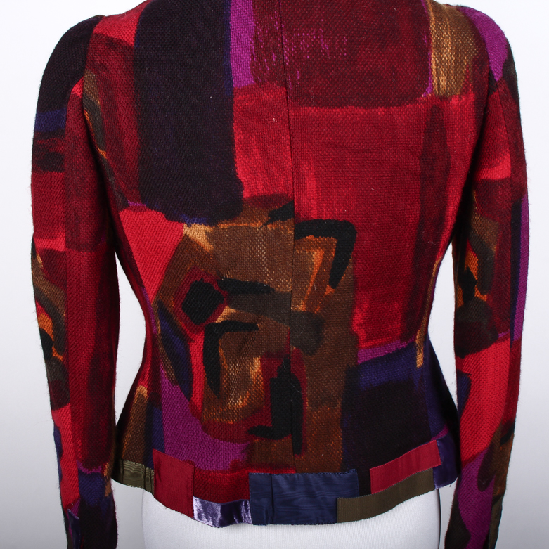 Moschino Patchwork Print Jacket