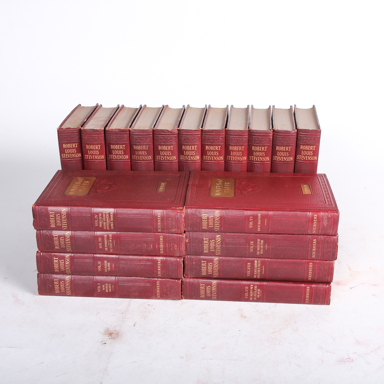 1924 Nineteen-Volume Set of "The Works of Robert Louis Stevenson"