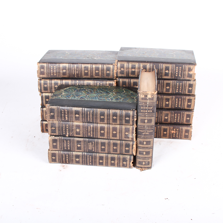 1890s "Illustrated Book Lover's Edition" Alexandre Dumas Volumes