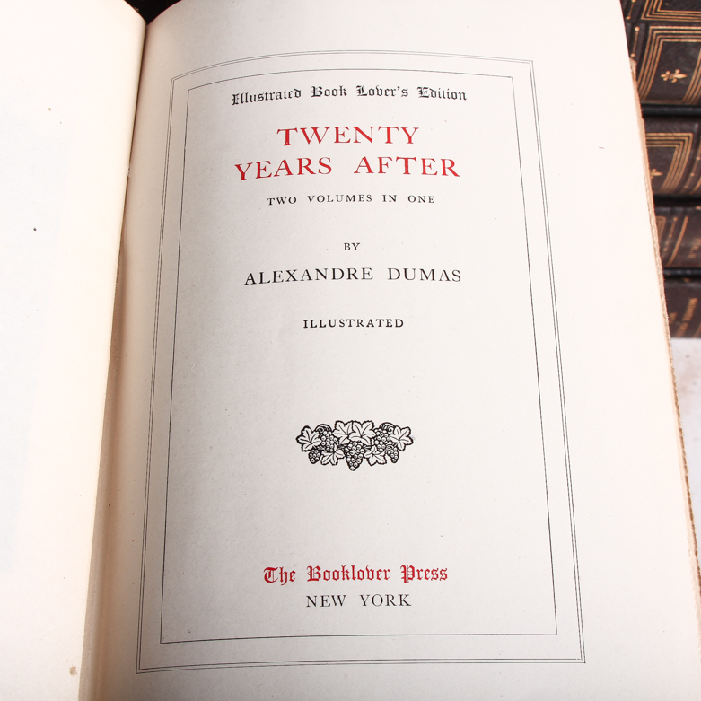 1890s "Illustrated Book Lover's Edition" Alexandre Dumas Volumes