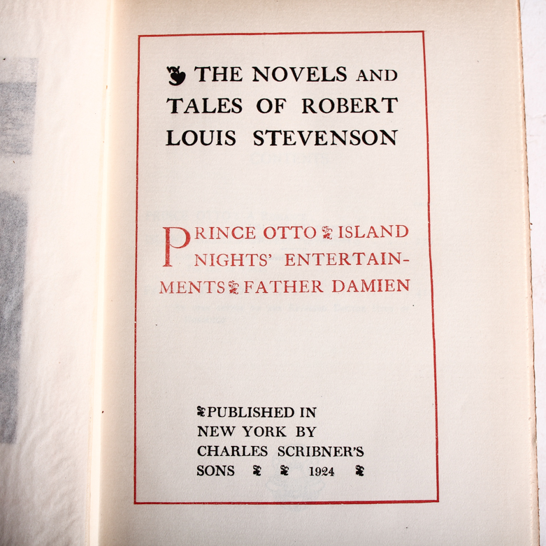 1924 Nineteen-Volume Set of "The Works of Robert Louis Stevenson"