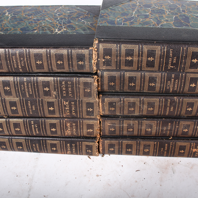 1890s "Illustrated Book Lover's Edition" Alexandre Dumas Volumes