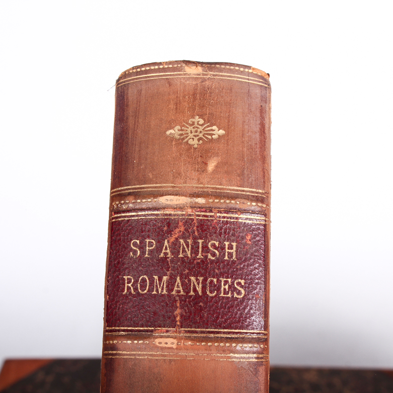 1881 Twelve-Volume Set "Old Spanish Romances"