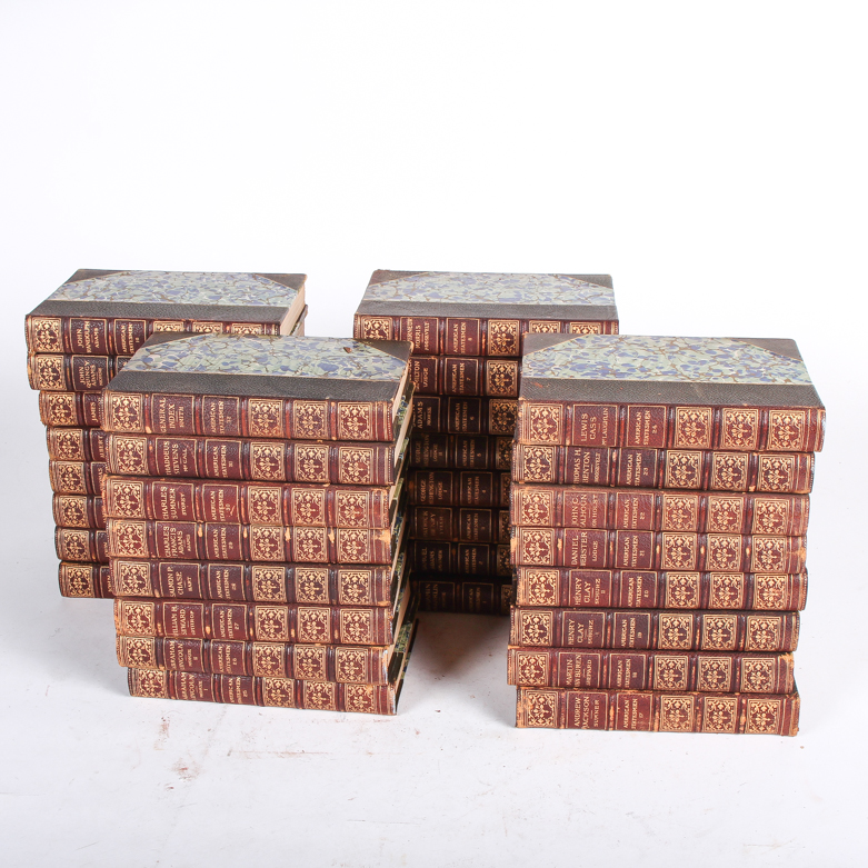 1900 Thirty-Two-Volume "American Statesmen" Series Edited by John T. Morse, Jr.