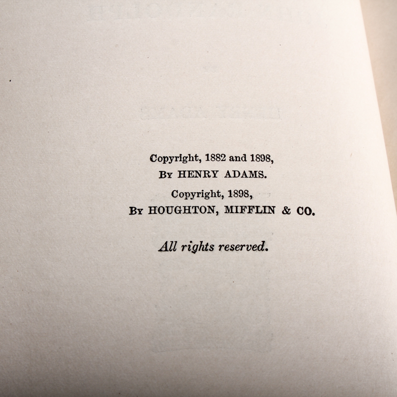 1900 Thirty-Two-Volume "American Statesmen" Series Edited by John T. Morse, Jr.