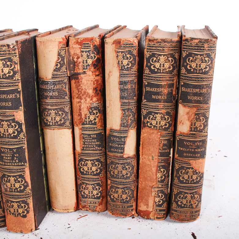 1901 Limited Lenox Edition De Luxe "The Works of Shakespeare" in Twenty Volumes