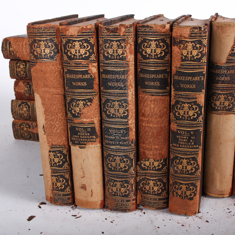 1901 Limited Lenox Edition De Luxe "The Works of Shakespeare" in Twenty Volumes