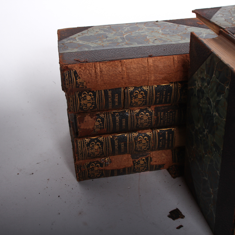 1901 Limited Lenox Edition De Luxe "The Works of Shakespeare" in Twenty Volumes