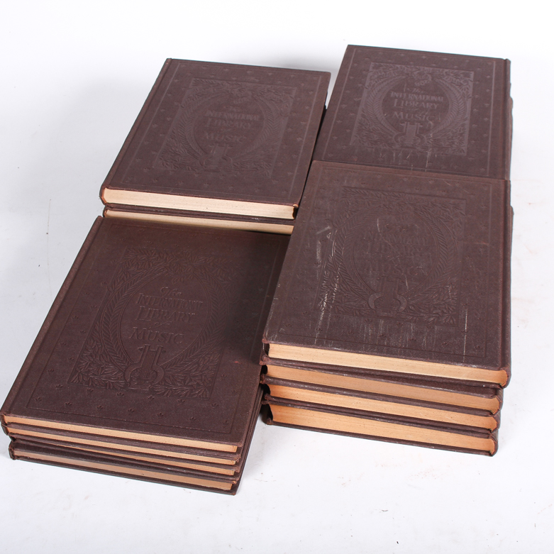 1925 16-Volume "International Library of Music for Home and Studio"