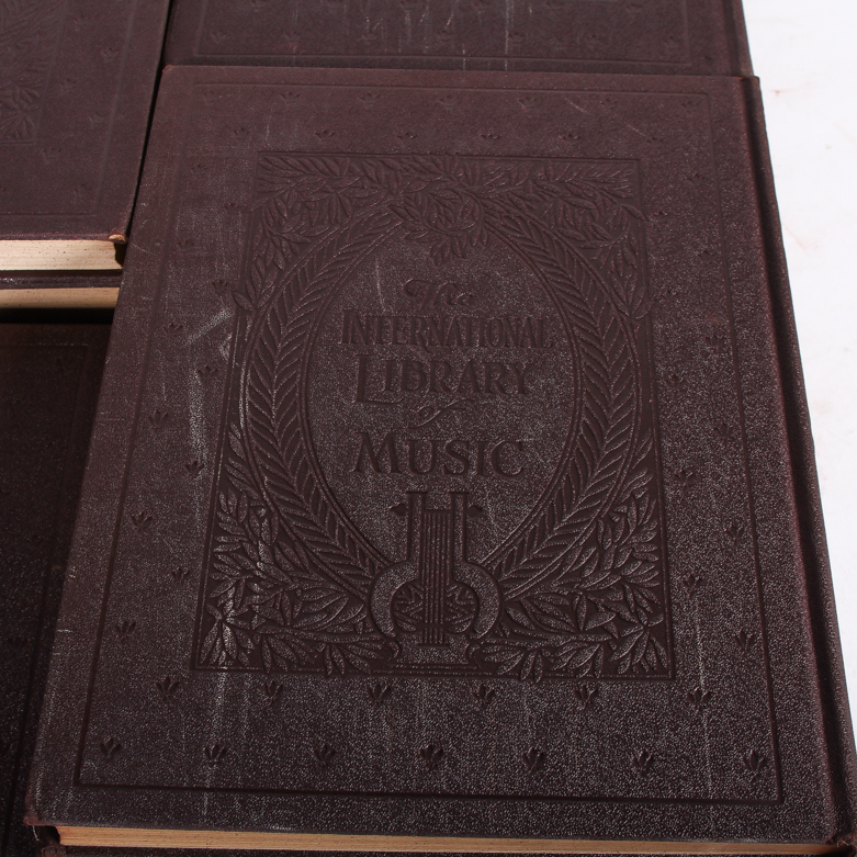1925 16-Volume "International Library of Music for Home and Studio"