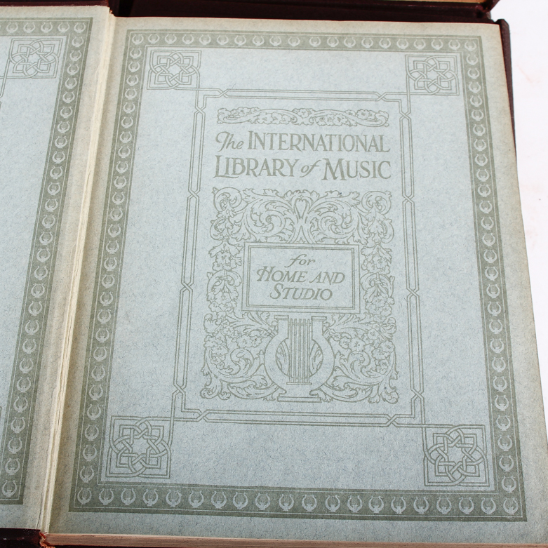 1925 16-Volume "International Library of Music for Home and Studio"