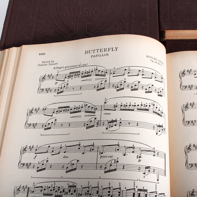 1925 16-Volume "International Library of Music for Home and Studio"