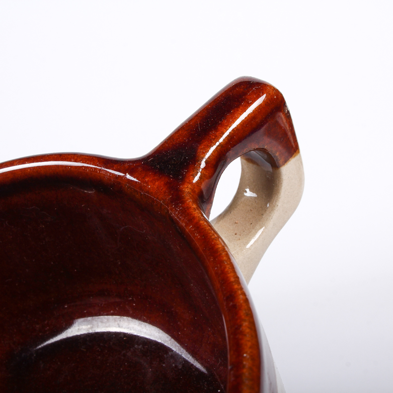 WS Pottery Handled Soup Bowl Set