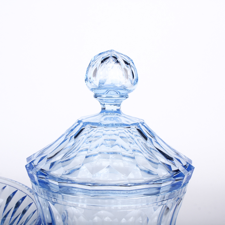 Blue Orrefors Crystal Tableware