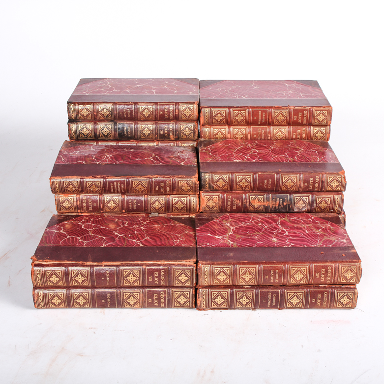 24 Volume Set of "The Writings of George Eliot"