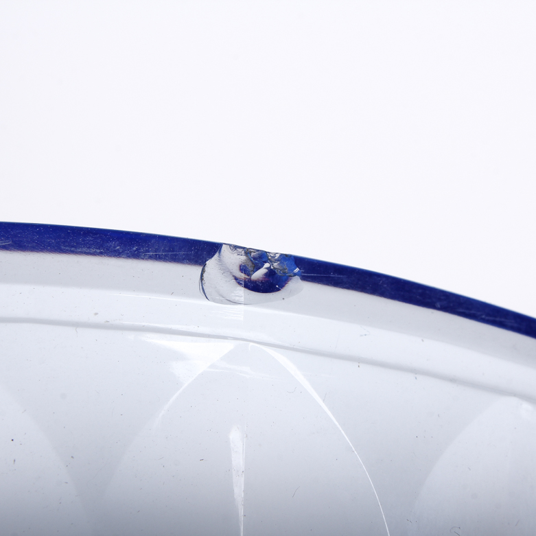 Blue Orrefors Crystal Tableware