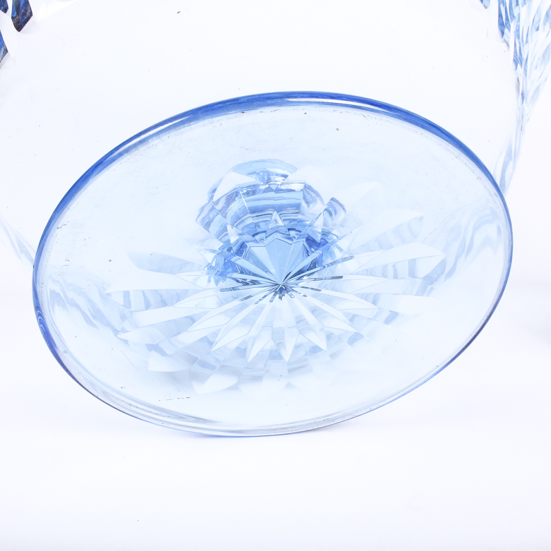 Blue Orrefors Crystal Tableware