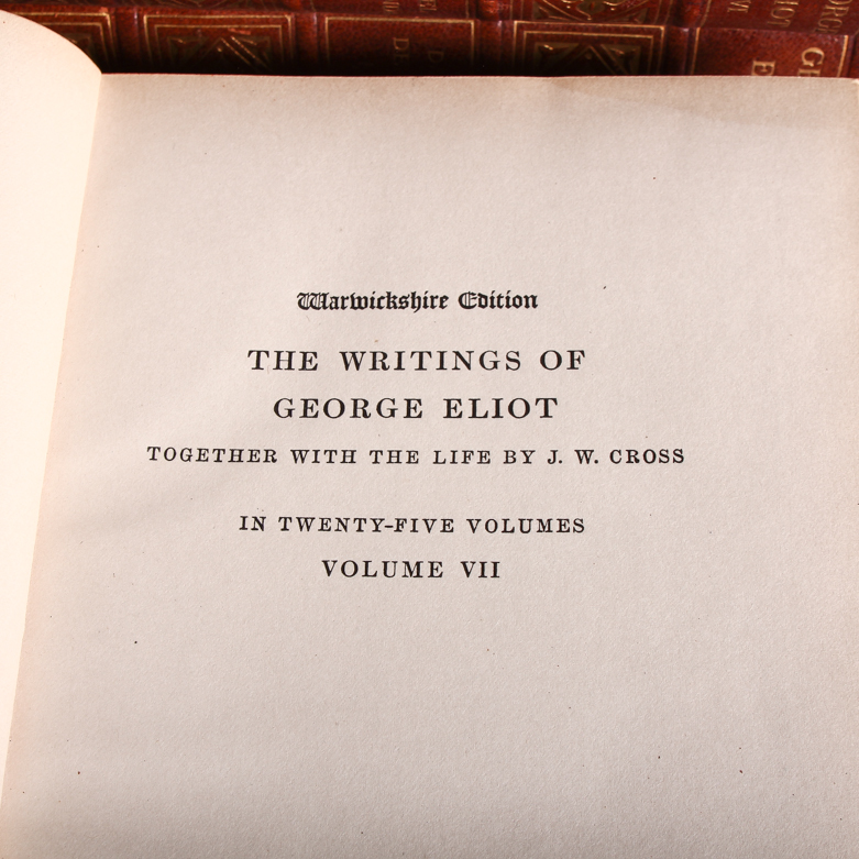 24 Volume Set of "The Writings of George Eliot"