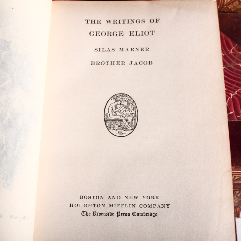 24 Volume Set of "The Writings of George Eliot"