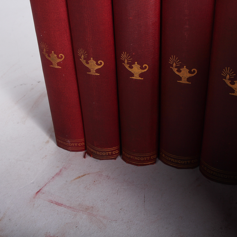Early 20th Century Twenty Volumes Set of the Works of Ouida