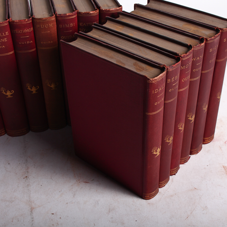 Early 20th Century Twenty Volumes Set of the Works of Ouida
