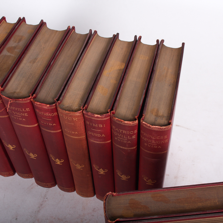 Early 20th Century Twenty Volumes Set of the Works of Ouida