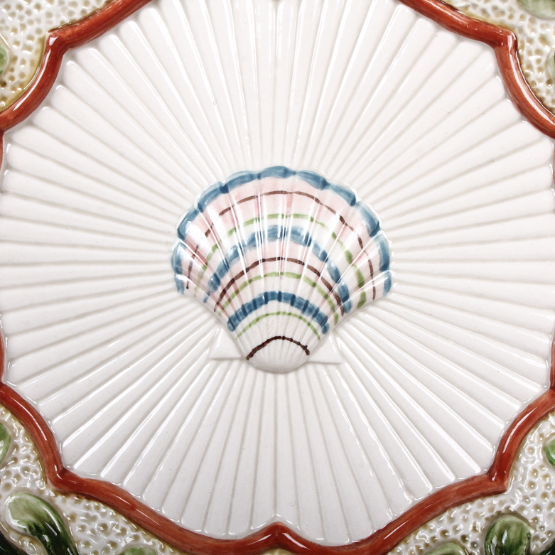 Fitz and Floyd Ocean Themed Decorative Plates