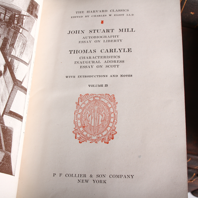 1909 Complete 52-Volume Set of the "Harvard Classics"