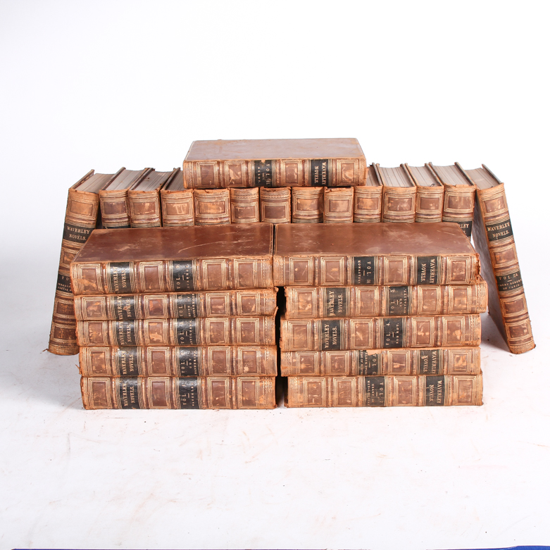 1853 Twenty-Five-Volume Set of the "Waverley" Novels by Sir Walter Scott