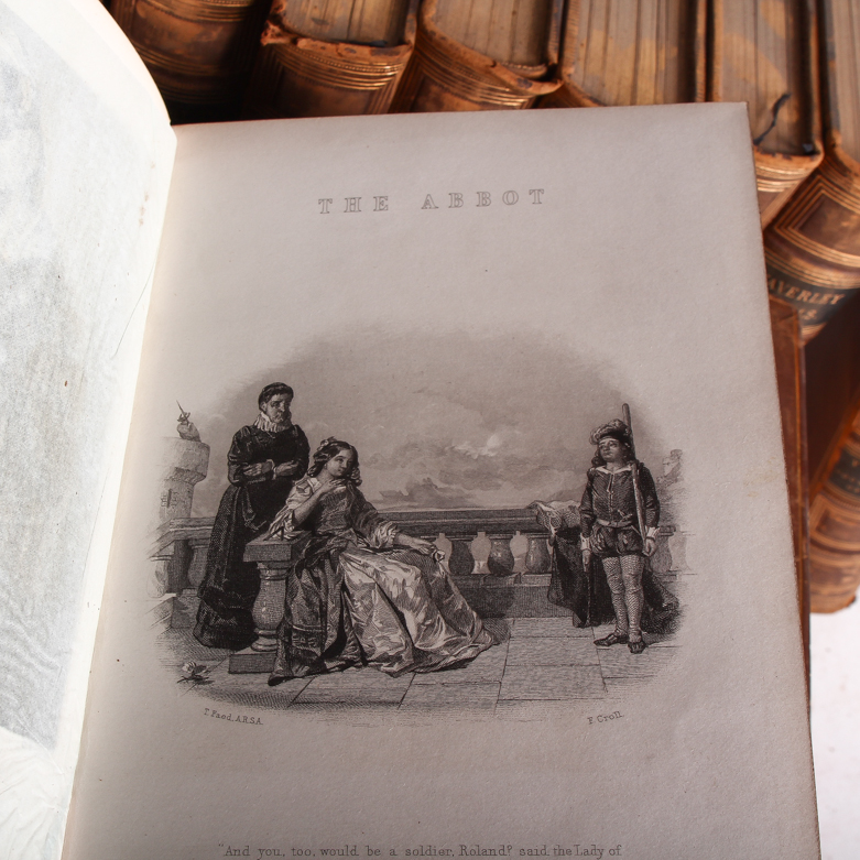 1853 Twenty-Five-Volume Set of the "Waverley" Novels by Sir Walter Scott