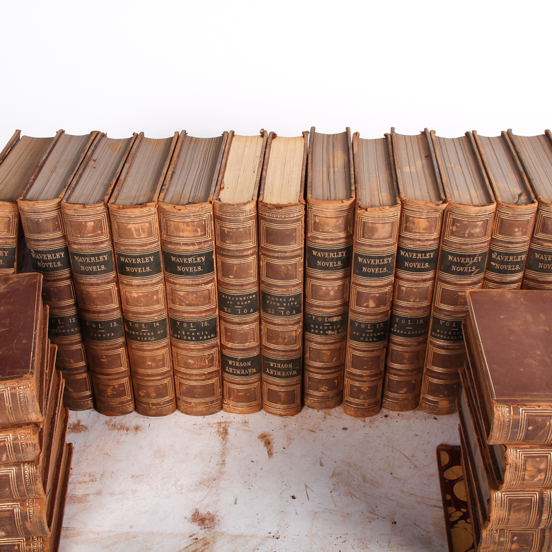 1853 Twenty-Five-Volume Set of the "Waverley" Novels by Sir Walter Scott