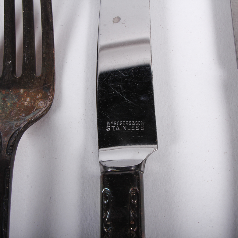 Silver Plate Flatware Featuring International Silver William Rogers