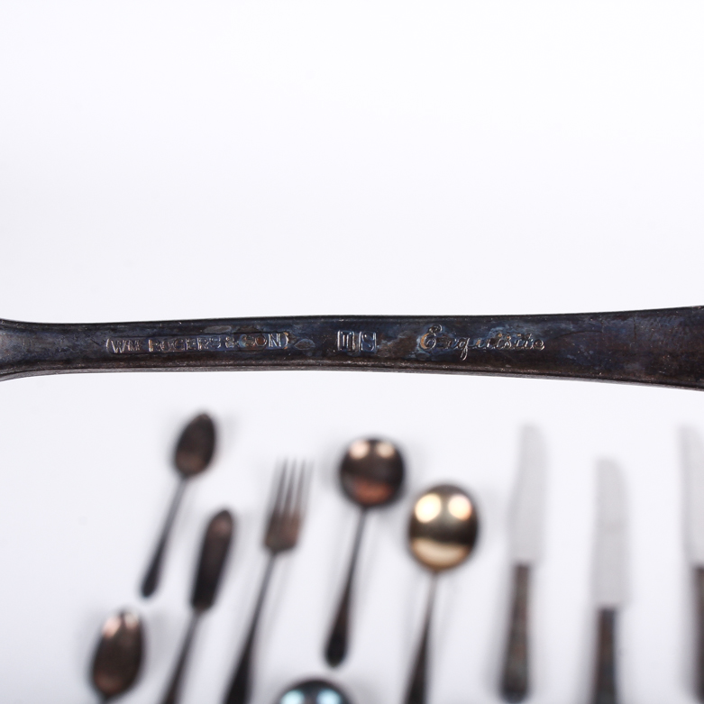 Silver Plate Flatware Featuring International Silver William Rogers