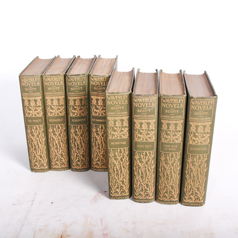 Early-Twentieth-Century Sir Walter Scott "Waverley Novels" Volumes