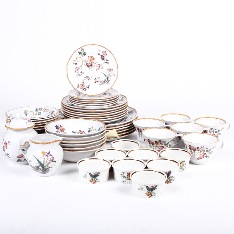 Wedgwood "Devon Rose" Tableware and Pilivite Ramekins