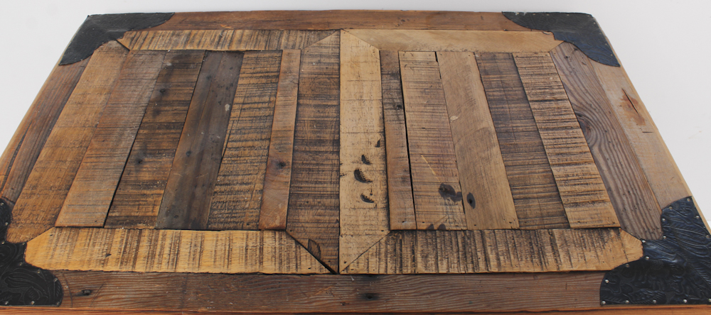 Rustic Wooden Two Door Chest