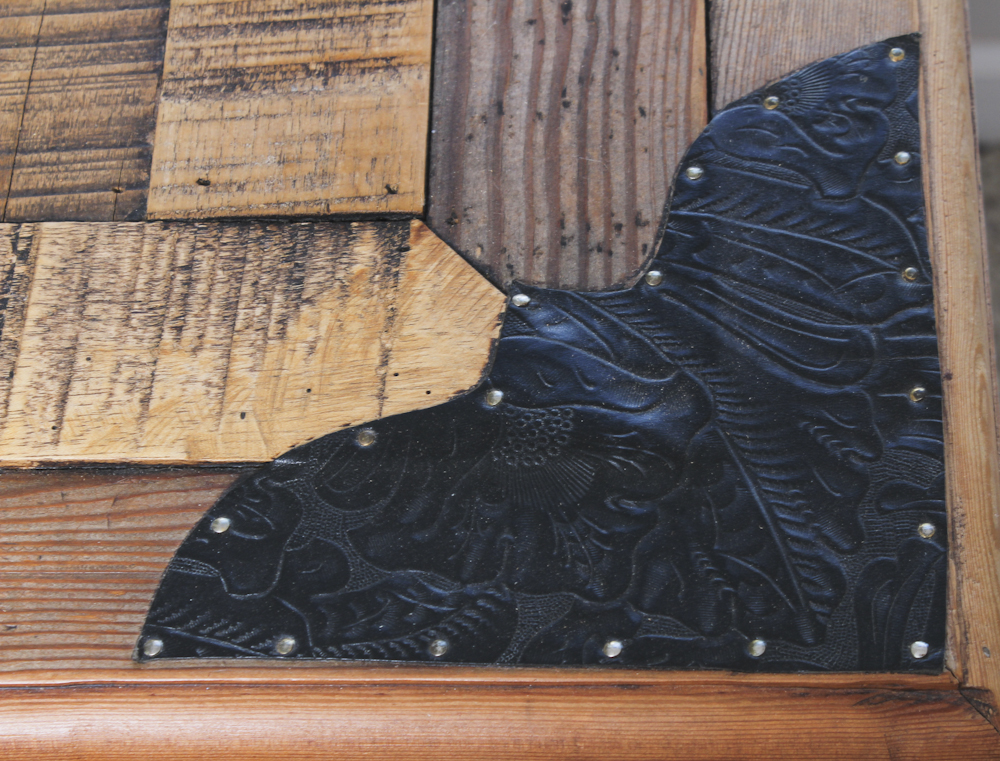 Rustic Wooden Two Door Chest