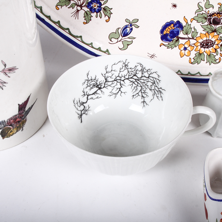 Assorted European Made Tableware Pieces