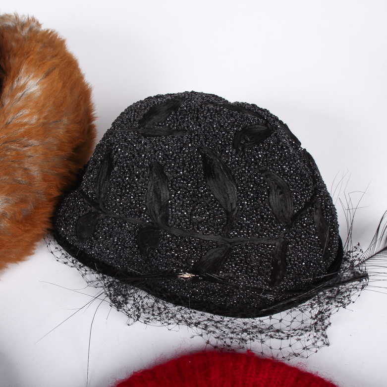 Collection of Assorted Vintage Women's Hats