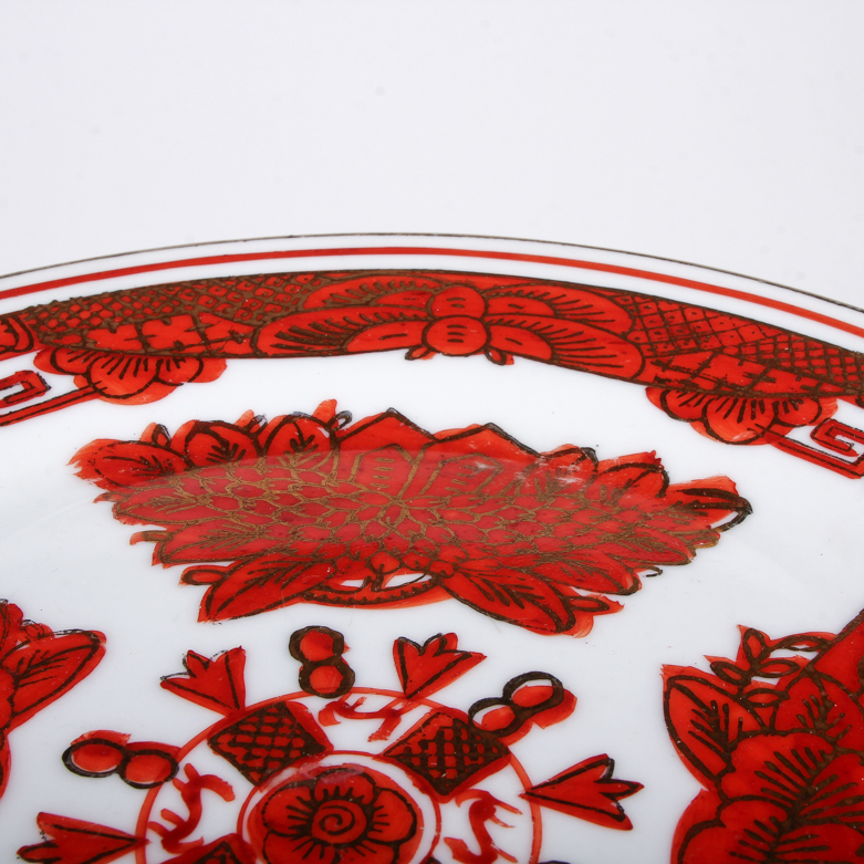 Collection of Three Pairs of Vintage Decorative Japanese China Plates