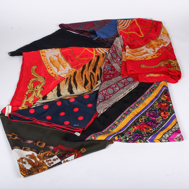Fashion Scarves Including Felix Bühler
