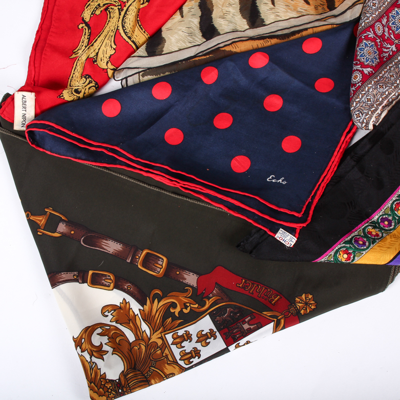 Fashion Scarves Including Felix Bühler