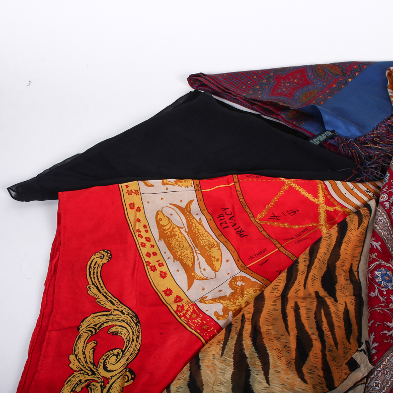 Fashion Scarves Including Felix Bühler